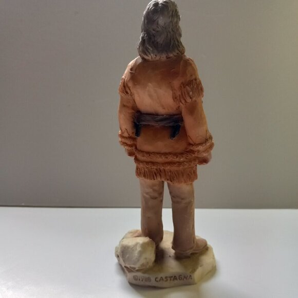 Wild Bill Hickok Figurine 6" Vintage1988 Castagna Resin Hard Resin Painted - Picture 7 of 12